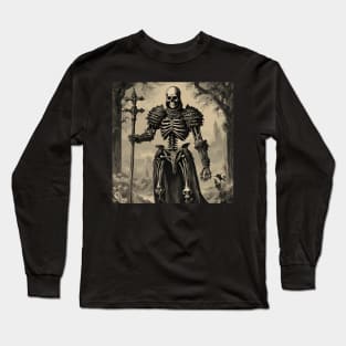 Skeleton Knight Long Sleeve T-Shirt